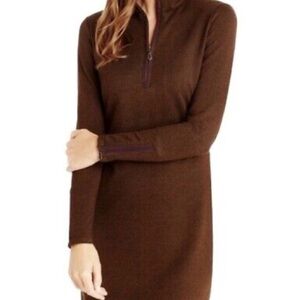 J McLaughlin Bedford Long Sleeve Dress M like New!